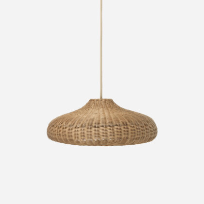 BRAIDED DISC LAMPSHADE | The Room Living