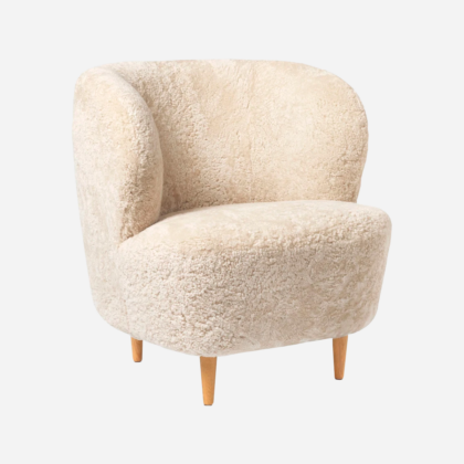 STAY LOUNGE CHAIR – SHEEPSKIN | The Room Living