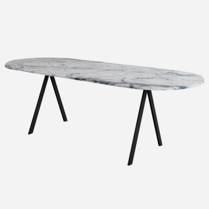 SAW DINING TABLE MARBLE | The Room Living