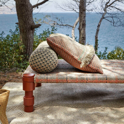 SINGLE INDIAN BED TERRACOTTA | The Room Living