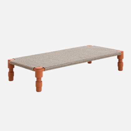 SINGLE INDIAN BED TERRACOTTA | The Room Living