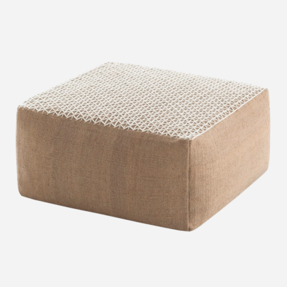 RAW SMALL POUF | The Room Living