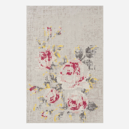 CANEVAS FLOWERS NATURAL | The Room Living