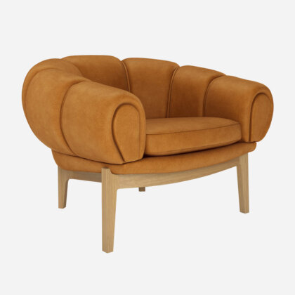 CROISSANT LOUNGE CHAIR | The Room Living