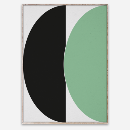 Half Circles III – Green/Blue | The Room Living