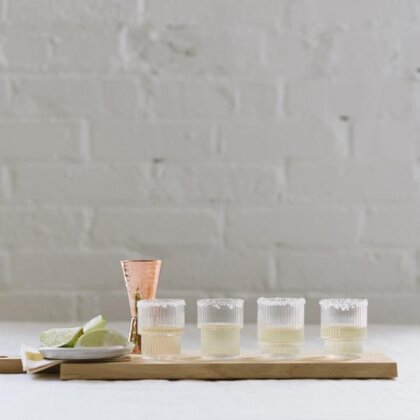 RIPPLE SMALL GLASSES (set of 4) | The Room Living