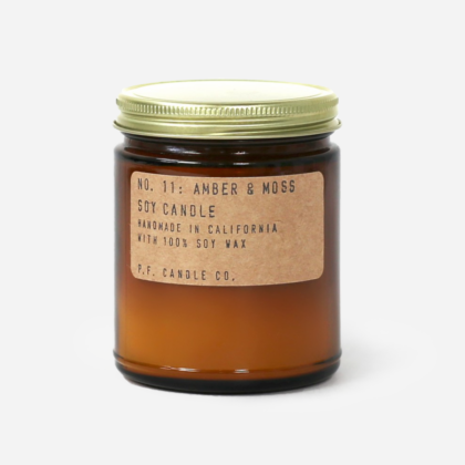 STANDARD CANDLE – Amber & Moss | The Room Living
