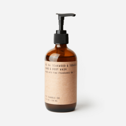 HAND AND BODY WASH – TEAKWOOD & TOBACCO | The Room Living