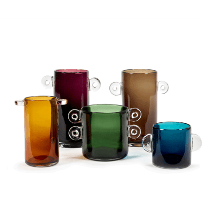 Jarrón Wind & Fire dark green | The Room Living